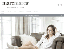 Tablet Screenshot of marcmarcsusa.com